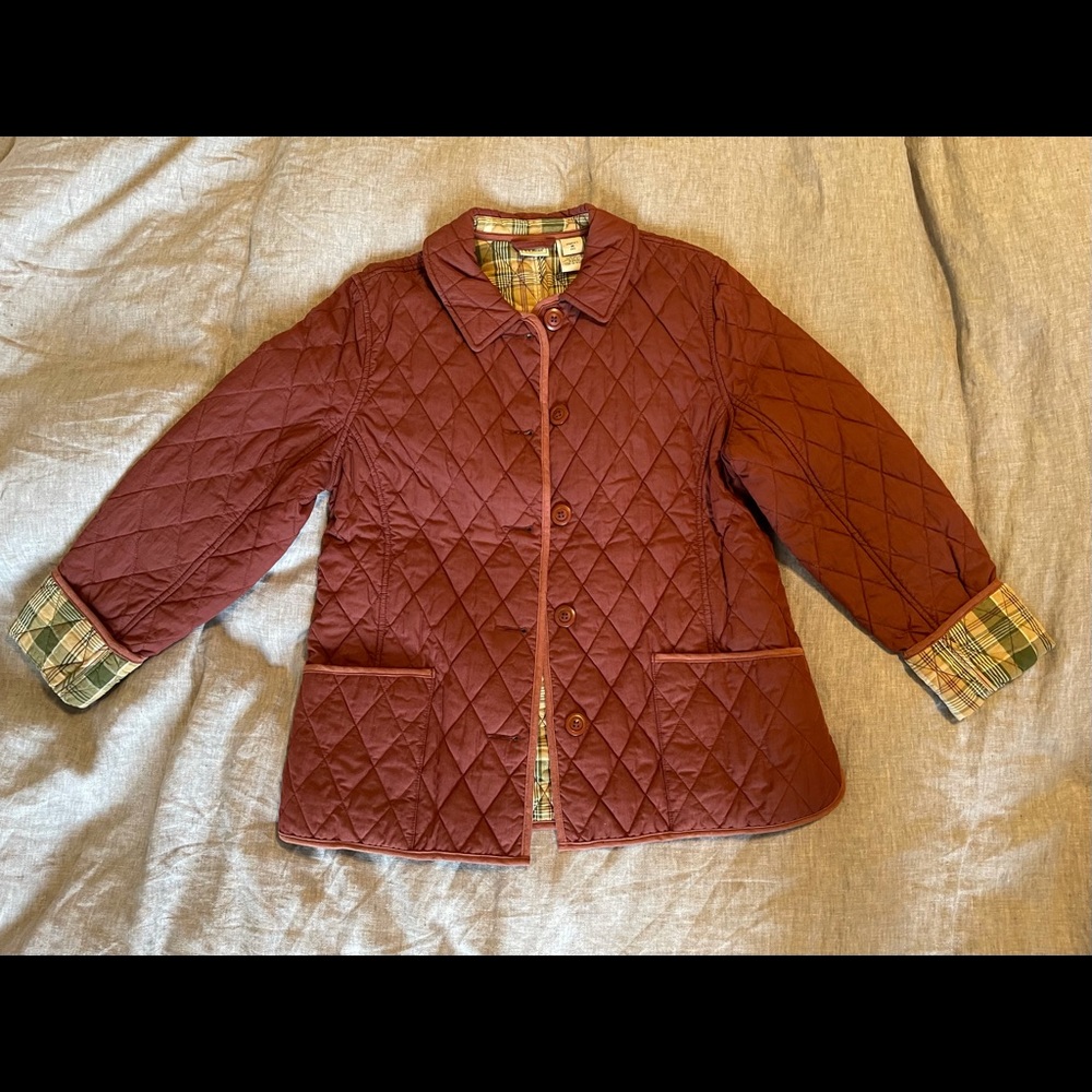 LlBean women’s quilted jacket
